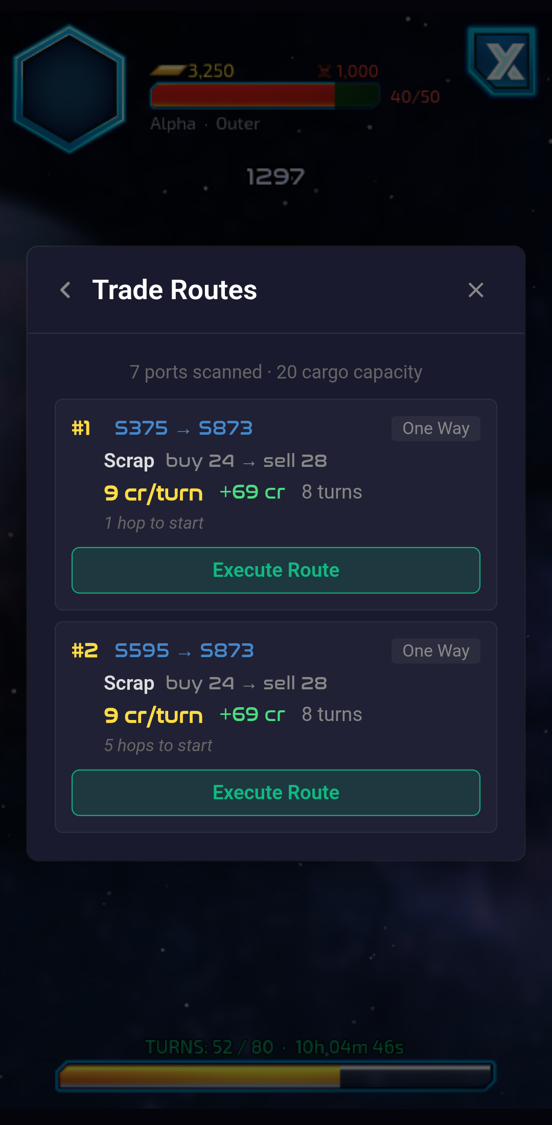 Trade route suggestions